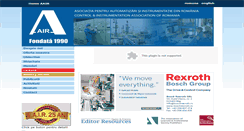 Desktop Screenshot of aair.org.ro